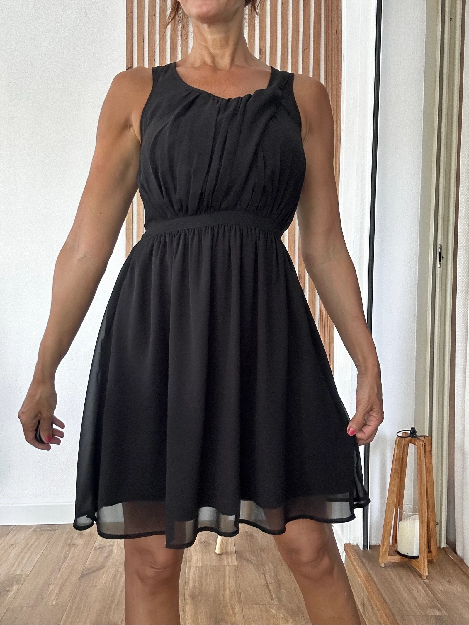 Fluid black dress Only size 38 – Like new – photo 8